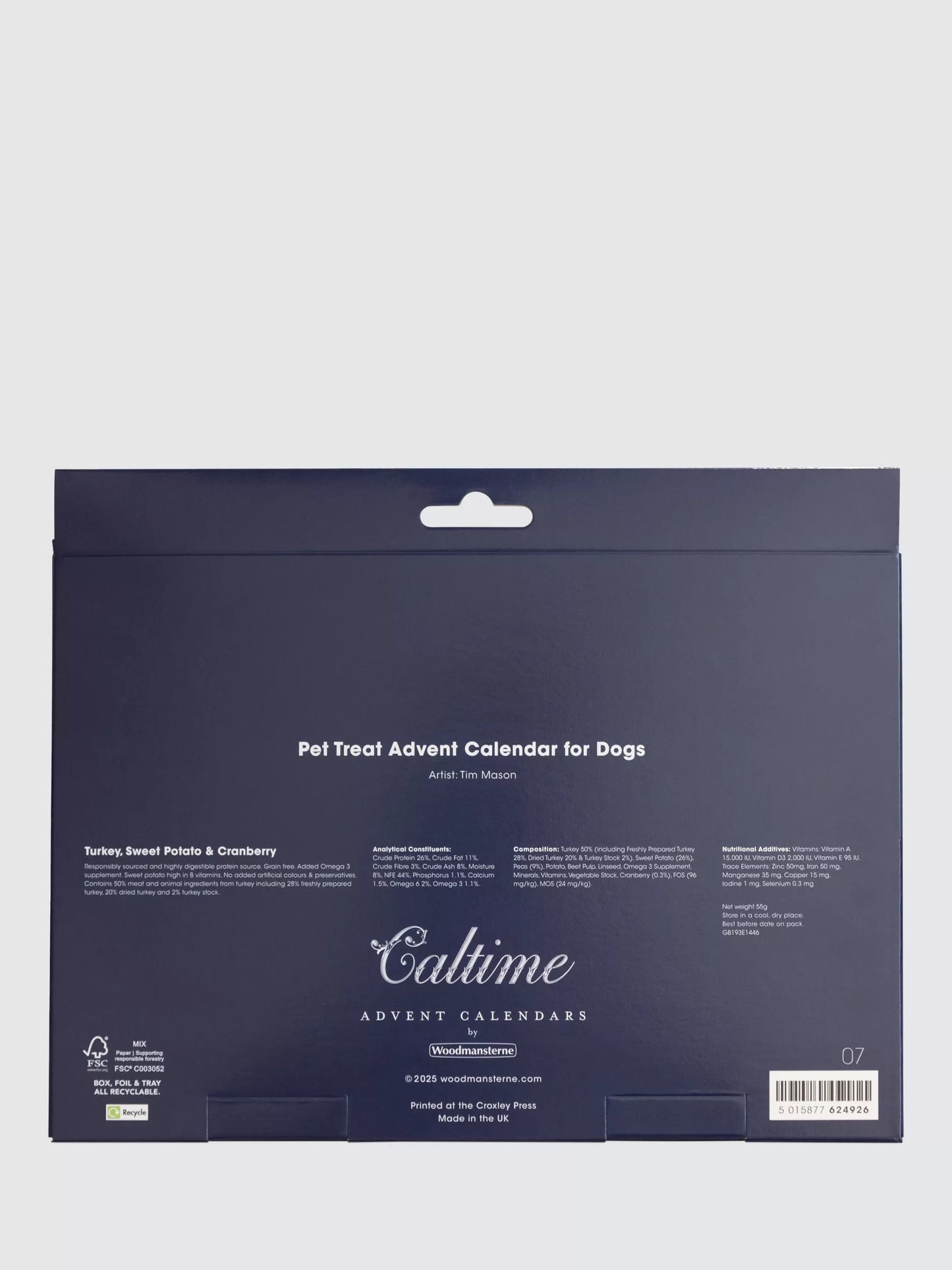 Caltime Dog Treat Advent Calendar