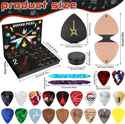Guitar Picks Advent Calendar